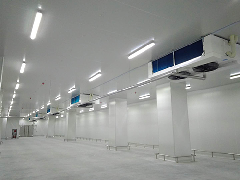 河北周黑鸭新工厂项目1#车间冷库建造